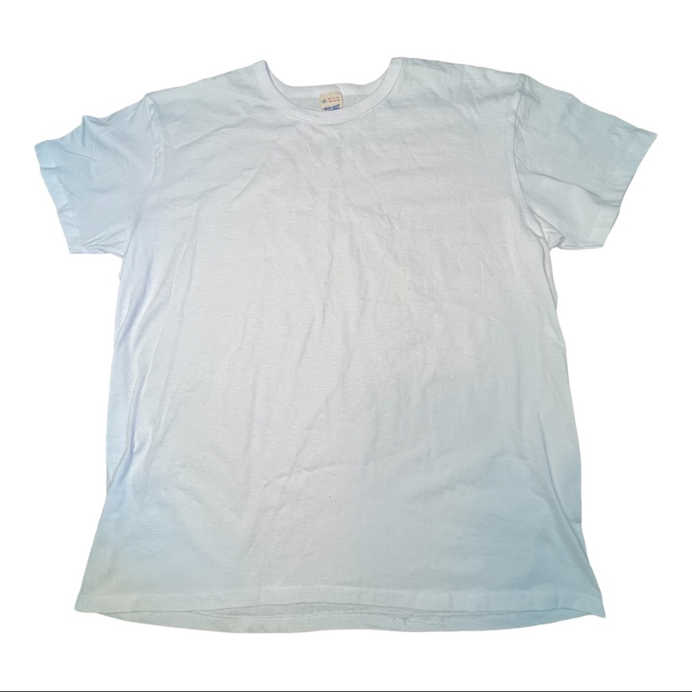 The Tee Aged - Plain White Tee - XXL